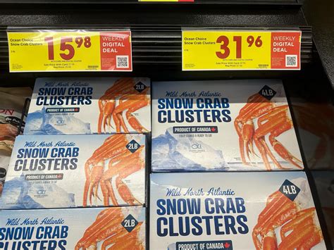 Ocean Choice Snow Crab Clusters as low as $15.98! - Kroger Krazy