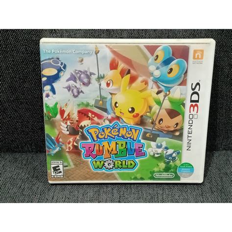 Pokemon Rumble World Nintendo 3DS Game US Version (Used) | Shopee ...