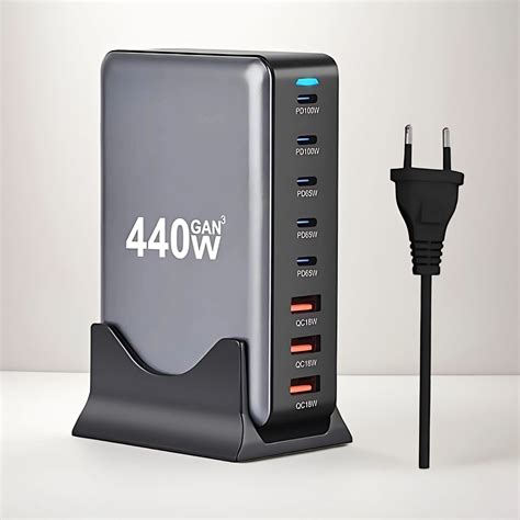 Buy Tunifi 440W Gan Charger | Multiple Port Charger Gan Technology