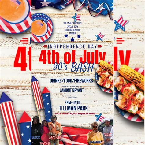 4th of July 90s bash , Tillman Park, Fort Wayne, 4 July 2025 | AllEvents