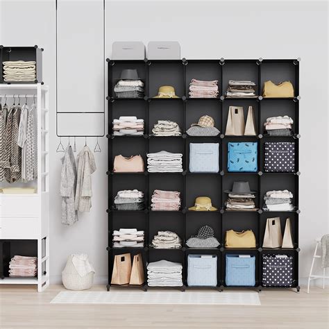 Buy HOMIDEC Cube Storage Organizer 16-Cube Storage Shelf, Closet ...