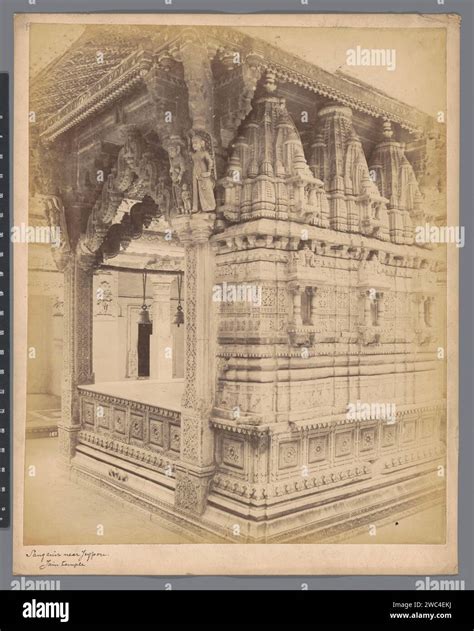 Altar in the Digambar Jain Temple in Sangner Near Jaipur, Rajasthan ...