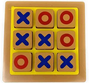 PEZYOX Tic Tac Toe, Criss Cross Travelling Puzzle Board Game to Play at ...