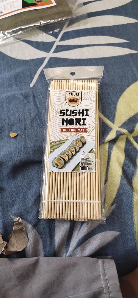 NOURCERY Yuuki All Natural Bamboo Sushi Rolling Mat (100% Authentic ...
