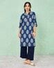Buy Blue Kurtas for Women by Styli Online | Ajio.com