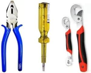 NBS ® SNAP AND GRIP (9 TO 32MM) WITH CRV LINEMAN PLIER-8", LIGHT TESTER ...