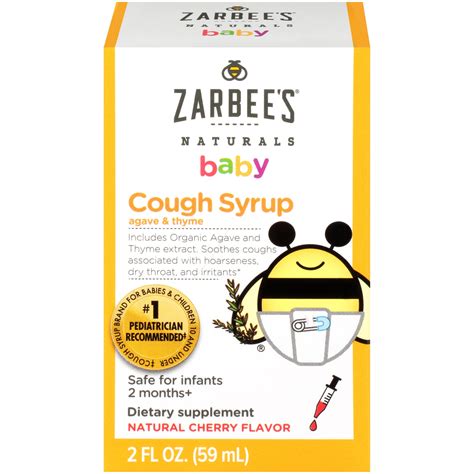 Zarbee's Cough Syrup Dosage For Infants at Crystal Yazzie blog