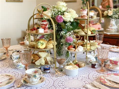 Ideas For Ladies Tea Party Table Decorations