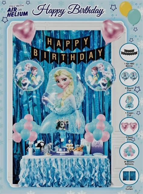 Frozen Fantasy: Birthday Décor Combo