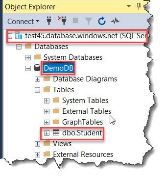 Image result for Azure SQL Create Table Sample
