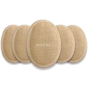 Buy RIXTEC Set of 5 Body Loofah for Bathing | Natural Ramie Oval Bath ...