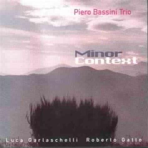 Minor Context: Piero Bassini Trio: Amazon.in: Music}