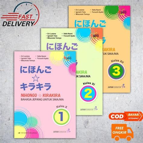 Jual CB Buku NIHONGO KIRAKIRA Bahasa Jepang untuk SMA / MA Kelas 1 2 3 ...