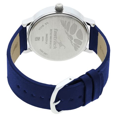 Buy Online Fastrack Tropical Waters Quartz Analog White Dial Leather ...