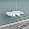 Plantex Glass Setup Box Stand Wall Mounted/Wi-Fi Router Stand/Shelves ...