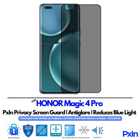 Privacy Screen Guard for HONOR Magic 4 Pro Mobile | No.1
