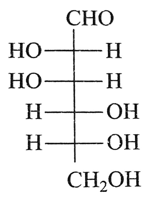 Which of the following is the open-chain structure of D-glucose?