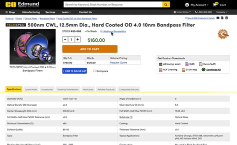 Product Selection Tools | Edmund Optics