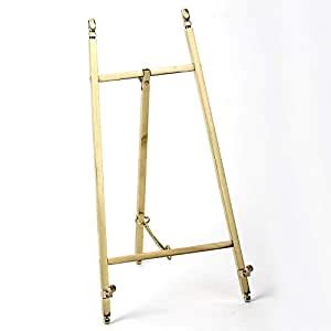 TOPNIKE Table Top Easel, Art Display Easels, Brass Plate Stands for ...