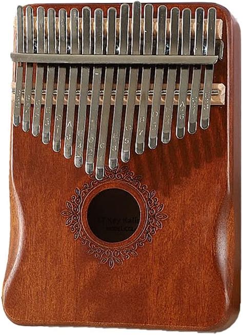 amiciSound Thumb Piano 17 Keys Musical Instrument Kalimba with Engraved ...