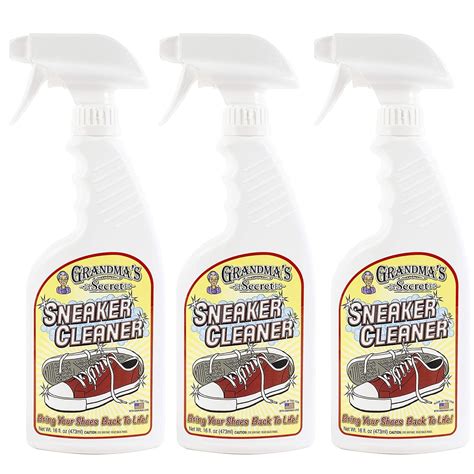 Grandma's Secret Sneaker Cleaner Spray, Stain Removal & Shoe Care ...