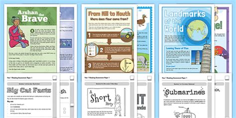 Year 1 Reading Assessments Pack | Primary Resources