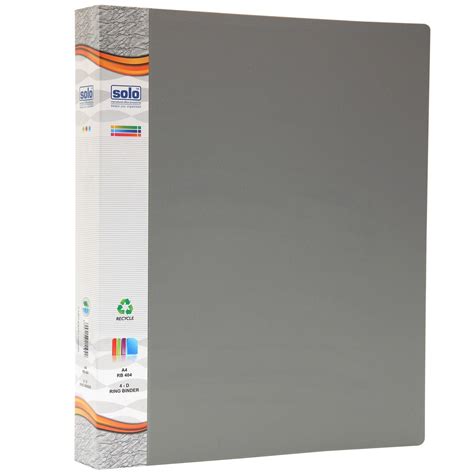 Ring Binder-4D-Ring – A4 (RB404) – Filex Systems Pvt Ltd
