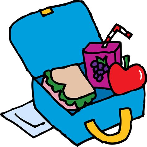 Cute Lunch Box Clip Art