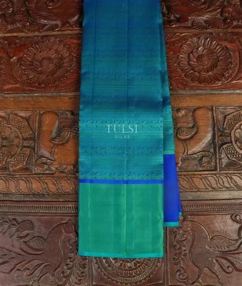 Blue Kanjivaram Silk Saree T572524