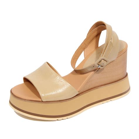 G4450 sandalo zeppa donna PALOMA BARCELÓ beige sandals woman