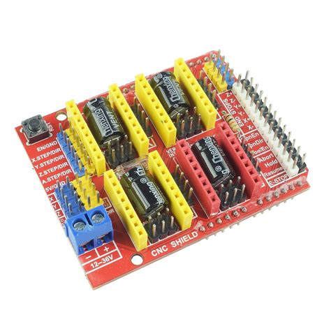 Prakti CNC shield V3 for Engraving Machine 3D Printer A4988 DRV8825 ...