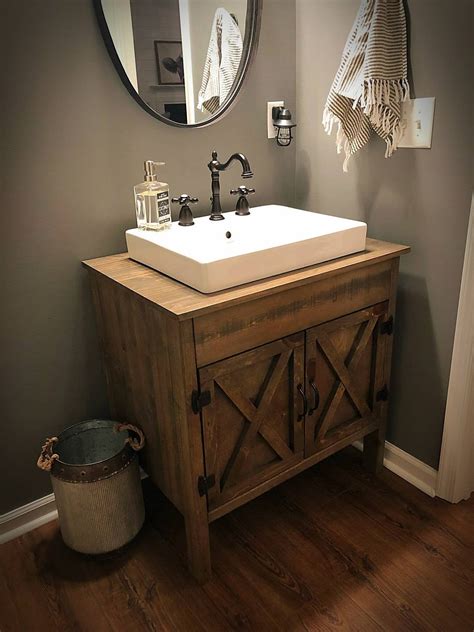 Rustic Farmhouse Bathroom Vanity 36 Inch at Steven Clough blog