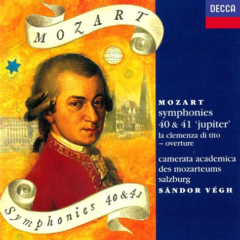 ‎Mozart: Symphonies Nos. 40 & 41 - Album by Sándor Végh & Camerata ...