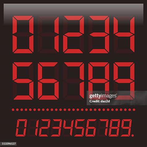 Image result for Red LED Numbers