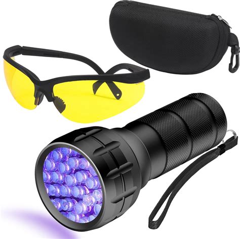 COSOOS Air Conditioner Leak Detector Tool, AC Leak Detector Kit, UV Light for AC UV Dye Leak ...