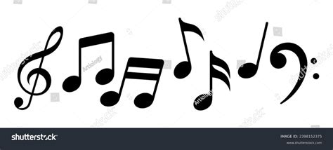 Musical Note Outline 的图像结果