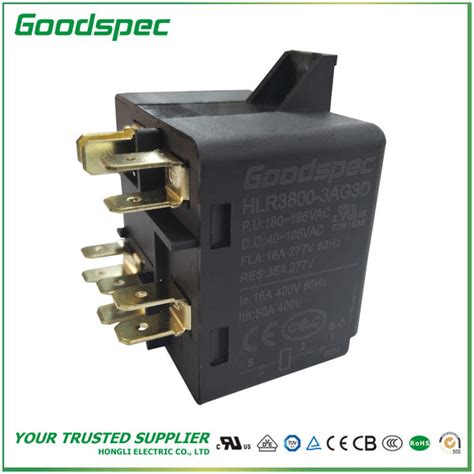 HLR3800-3AG3D POTENTIAL TYPE MOTOR STARTING RELAY – HONGLI ELECTRIC CO.,LTD