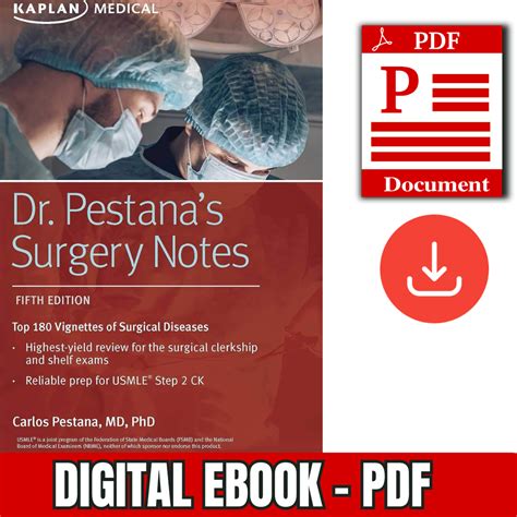 Dr. Pestanas Surgery Notes Top 180 Vignettes of Surgical Dis | Inspire ...
