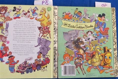 Little Golden Books Selection of 24 Books From 1955 On. Most in Very Good Condition. Collectible ...