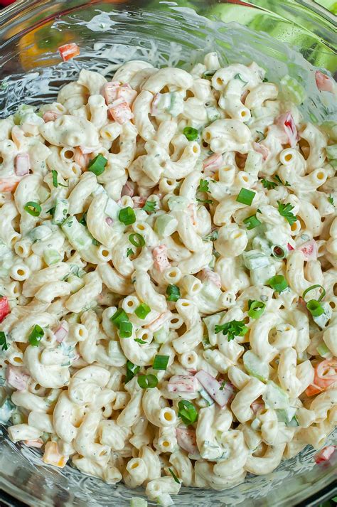 southern style macaroni salad