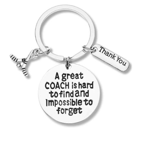 Infinity Collection Hockey Coach Keychain, Ice Hockey Coach Gifts ...