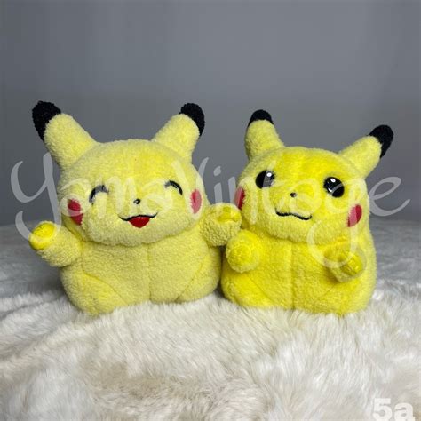 RARE Vintage 1990s Pikachu Plush Stuffed Toys Stuffed - Etsy