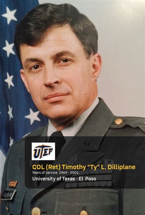 Col. (Ret.) T. L. Dilliplane | Article | The United States Army