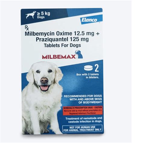 Elanco Milbemax Dewormer Tablets For Dogs Below 5Kg | Supertails