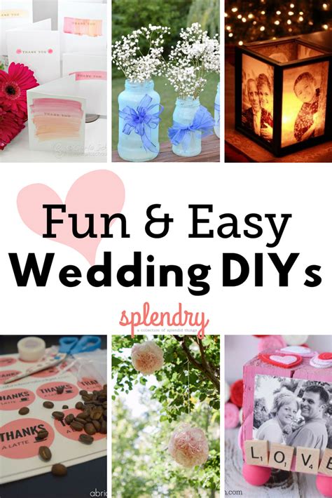 Image result for DIY Wedding Projects