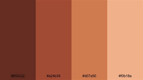 The Best 15 Brown Red Color Palette Ideas for Video & Design