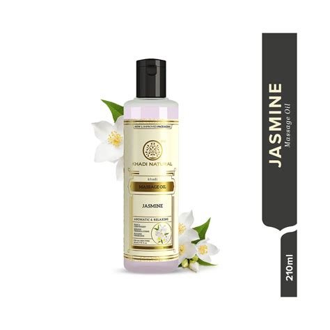 Buy Khadi Natural Jasmine Massage Oil (210ml) Online at Best Price in ...
