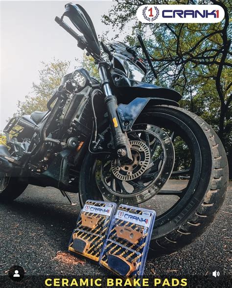 Ceramic Brake Pads For Bajaj Pulsar NS400 (2024 Onwards) - Front - CRM ...