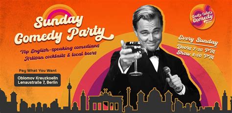 English stand-up: Sunday Comedy Party 12.10.25, Oblomov Kreuzkoelln ...