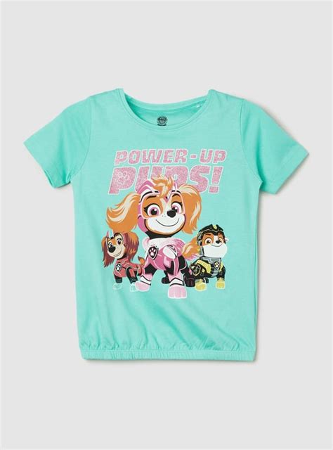 Buy Girls Paw Patrol Printed T-shirt Online at just Rs. 399.0 ...